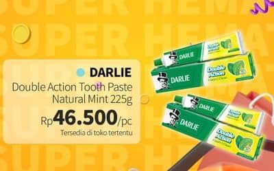 Promo Harga Darlie Toothpaste Double Action Mint 225 gr - Guardian