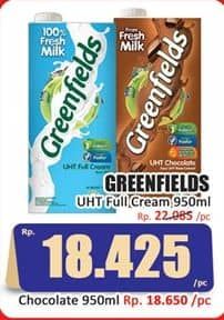 Promo Harga Greenfields UHT Full Cream 1000 ml - Hari Hari