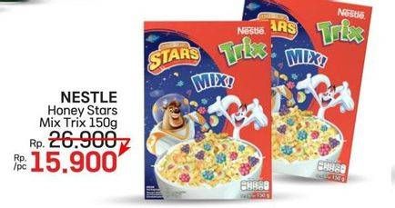 Promo Harga Nestle Honey Star Cereal Breakfast Mix Trix 150 gr - LotteMart