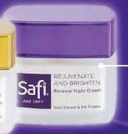 Promo Harga SAFI Age Defy Cream Night 40 gr - LotteMart