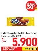 Promo Harga OZLO Chocolate Cookies Filling 125 gr - Carrefour