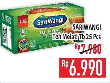 Promo Harga Sariwangi Teh Melati 47 gr - Hypermart