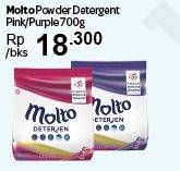 Promo Harga MOLTO Deterjen Bubuk Purple, Pink 700 gr - Carrefour