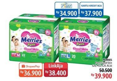 Promo Harga Merries Pants Good Skin S26, M22, L20, XL16  - Alfamidi