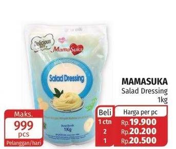 Promo Harga MAMASUKA Salad Dressing 1 kg - Lotte Grosir