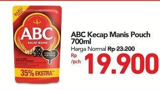 Promo Harga ABC Kecap Manis 700 ml - Carrefour