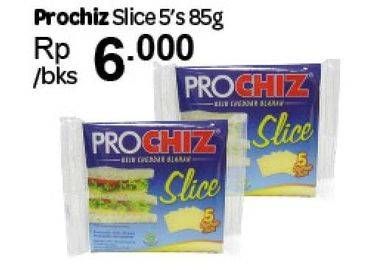 Promo Harga PROCHIZ Slices 5 pcs - Carrefour