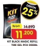 Promo Harga KIT Black Magic Tire Gel 200 ml - Superindo