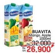 Promo Harga Buavita Fresh Juice Mango, Apple 1000 ml - LotteMart