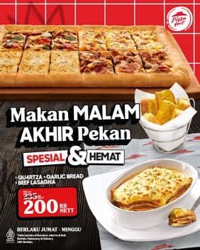 Promo Harga Makan Malam Akhir Pekan  - Pizza Hut