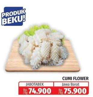 Promo Harga Cumi Cumi Flower  - Lotte Grosir