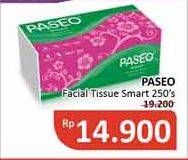 Promo Harga PASEO Facial Tissue Smart 250 pcs - Alfamidi