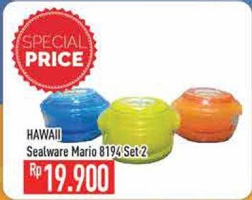 Promo Harga HAWAII Sealware Mario per 2 pcs - Hypermart