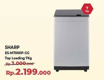 Promo Harga Sharp ES-M7000P-GG  - Yogya