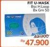 Promo Harga FIT-U-MASK Masker Hijab Headloop 50 pcs - Alfamidi