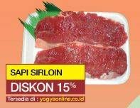 Promo Harga Daging Has Luar (Daging Sirloin) per 100 gr - Yogya