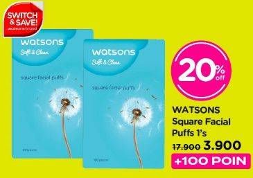 Promo Harga WATSONS Square Puff  - Watsons