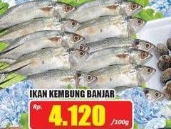 Promo Harga Ikan Kembung Banjar per 100 gr - Hari Hari