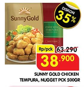 Promo Harga Sunny Gold Chicken Tempura/Nugget  - Superindo