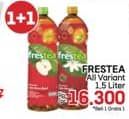 Promo Harga Frestea Minuman Teh All Variants 1500 ml - LotteMart