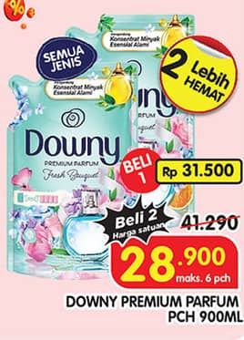 Promo Harga Downy Premium Parfum All Variants 900 ml - Superindo