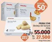 Promo Harga PRIMA STAR Shrimp Pastry All Variants 250 gr - LotteMart