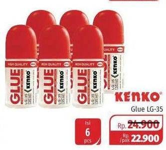 Promo Harga KENKO Liquid Glue LG-35 6 pcs - Lotte Grosir
