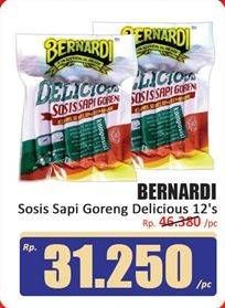 Promo Harga Bernardi Delicious Sosis Sapi Goreng 360 gr - Hari Hari