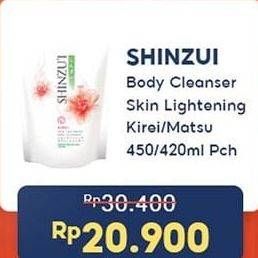 Promo Harga SHINZUI Body Cleanser Kirei, Matsu 420 ml - Indomaret