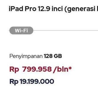 Promo Harga APPLE iPad Pro 12.9 Inch  - iBox