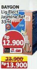Promo Harga Baygon Liquid Electric Refill Silky Jasmine 33 ml - Alfamart