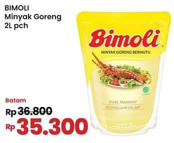 Promo Harga Bimoli Minyak Goreng 2000 ml - Indomaret