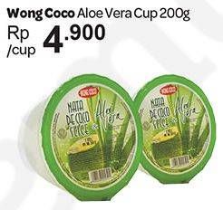 Promo Harga WONG COCO Aloe Vera 200 gr - Carrefour