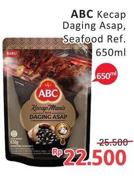 Promo Harga ABC Kecap Manis Rasa Daging Asap/Seafood  - Alfamidi