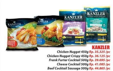 Promo Harga KANZLER Chicken Nugget 450 gr - Hari Hari