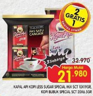 Kopi Less Sugar Special Mix 10s / Kopi Bubuk Special 10s