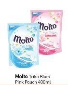 Promo Harga MOLTO Trika Blue, Pink 400 ml - Carrefour