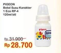 Promo Harga PIGEON Botol Susu PP Eco RP-4 120ml 120 ml - Indomaret