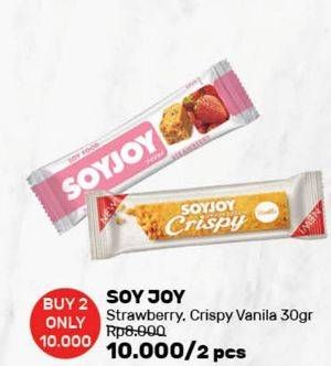 Promo Harga SOY JOY Bar Strawberry, Crispy Vanila 30 gr - Guardian