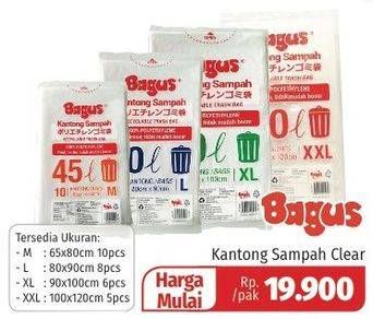 Promo Harga BAGUS Kantong Sampah Clear  - Lotte Grosir