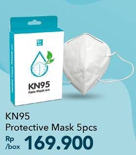Promo Harga KN95 Protective Mask 5 pcs - Carrefour