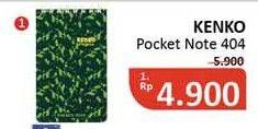 Promo Harga KENKO Pocket Note PN-404LS  - Alfamidi