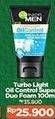 Promo Harga GARNIER MEN Turbo Light Oil Control Facial Foam Super Duo Whitening + Oil Control 100 ml - Indomaret
