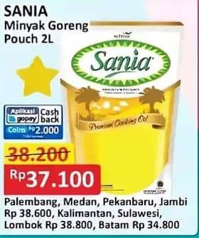 Promo Harga Sania Minyak Goreng 2000 ml - Alfamart