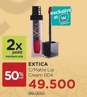 Promo Harga EXTICA Lip Cream 004  - Watsons