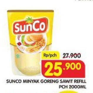 Promo Harga SUNCO Minyak Goreng 2 ltr - Superindo