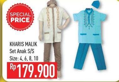 Promo Harga KHARIS MALIK Baju Muslim Anak Set SS  - Hypermart