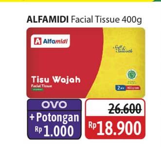 Promo Harga Alfamidi Facial Tissue 400 gr - Alfamidi