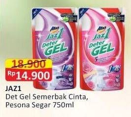 Promo Harga Attack Jaz1 DeterGel Semerbak Cinta, Pesona Segar 750 ml - Alfamart