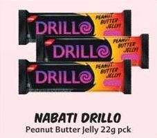 Promo Harga DRILLO Peanut Butter Jelly per 2 pcs 22 gr - Indomaret